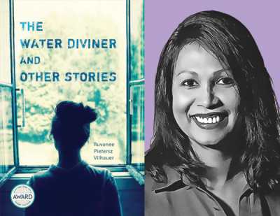 Ruvanee Pietersz Vilhauer and The Water Diviner and Other Stories cover
