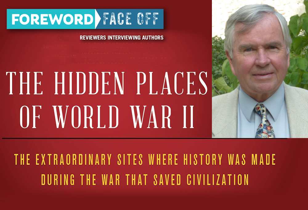 The Hidden Places of WWII cover and author
