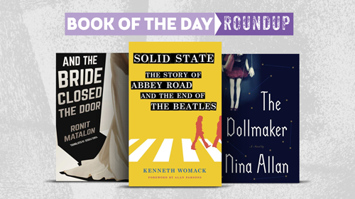 Book of the Day images for Oct. 14-18, 2019