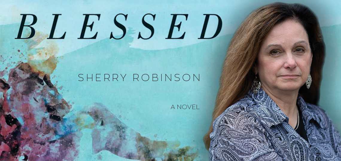 Cover image of Blessed and Author