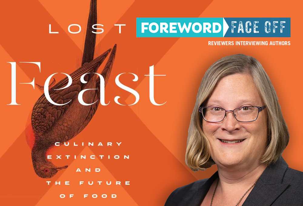 Lost feast cover & author Lenore Newman