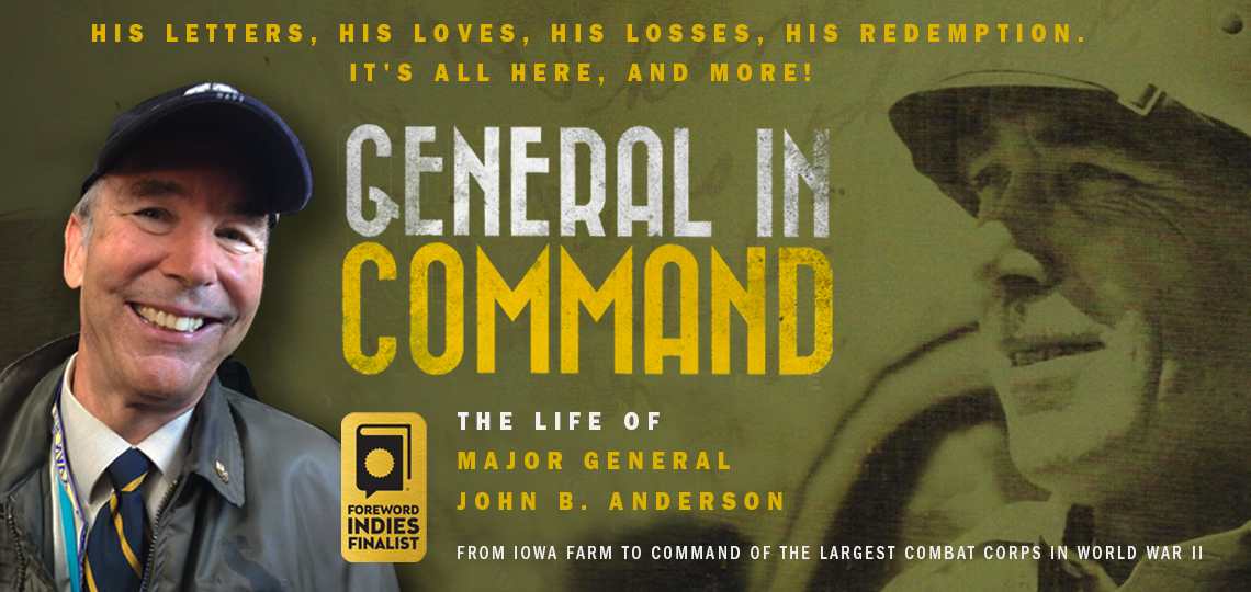 General in Command Author and book cover