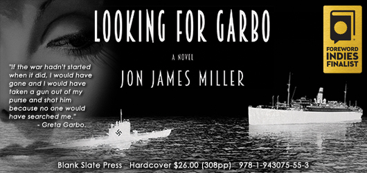 “If the war hadn’t started when it did, I would have gone and I would have taken a gun out of my purse and shot him because no one would have searched me.”—Greta Garbo. Blank Slate Press, Hardcover $26 (308pp) 978-1-943075-55-3