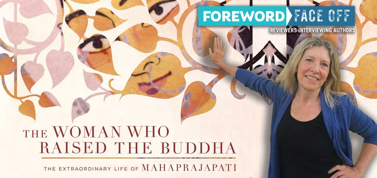 Woman who raised the Buddha banner
