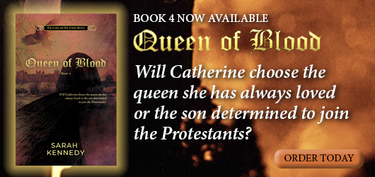 Book 4 now available Queen of Blood Will Cathrine choose the queen she has always loved or the son determined to join the Protestants? Order Today