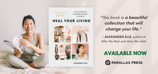 Heal Your Living-“This book is a beautiful collection that will change your life.”-Alexandra Elle, author of After the Rain and How We Heal-Available Now-Parallax Press