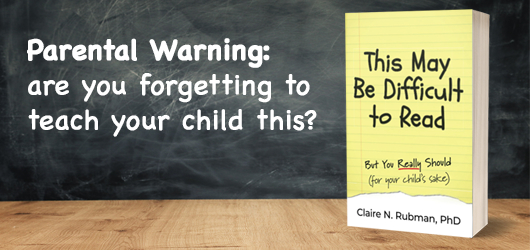Parental Warning: are you forgetting to teach your child this?
